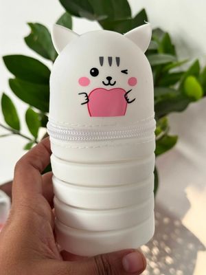 Animal shape Folding Silicon pencil case_img_2
