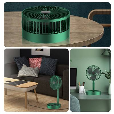 Portable USB Rechargeable Fan Telescopic Folding Desktop Fan_img_4