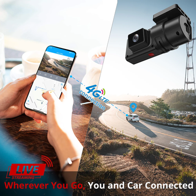 Jimi JC181 Mini 4G Car Camera With Live Stream Dual Cameras GPS Tracking Wifi Hotspot Multiple Alarms DVR Dash Cam_img_5