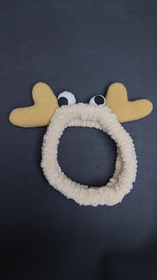 Wash Face Hair Holder Hairbands Soft Warm Coral Fleece Bow Animal Ears Headband For Women Girls Turban Fashion Hair Accessories Moonlight Shines_img_6