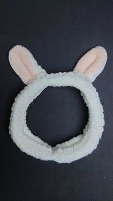 Wash Face Hair Holder Hairbands Soft Warm Coral Fleece Bow Animal Ears Headband For Women Girls Turban Fashion Hair Accessories Moonlight Shines_img_8