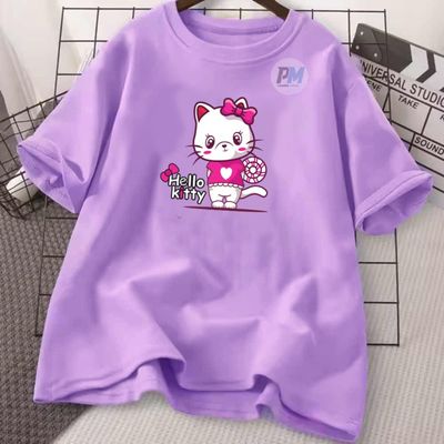 লেডিস টিশার্ট (Hello Kitty) (৫ টি কালার আছে)_img_4