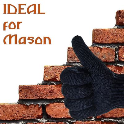 MAYTTO Cut Resistant Work Gloves Anti-Vibration Gloves Heat Resistant Knit_img_4