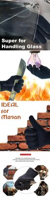 MAYTTO Cut Resistant Work Gloves Anti-Vibration Gloves Heat Resistant Knit_img_9