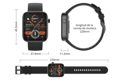 COLMI P71 Calling Smartwatch – Black Color_img_3