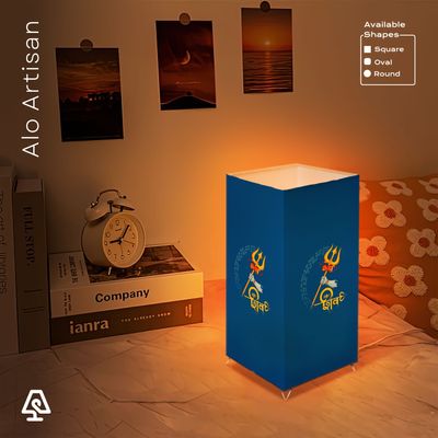 Trishul Blue Theme Table Lamp_img_0