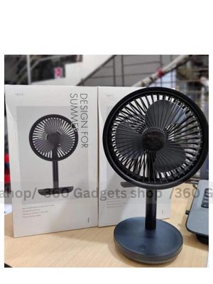 Xiaomi AISOLOVE F5 4000mAh Rechargeable Desk Fan – Black Color_img_1