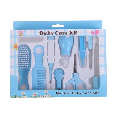 10 Pcs New-born Baby Kids Health Care Kit Set ( Pink-Bule )_img_1