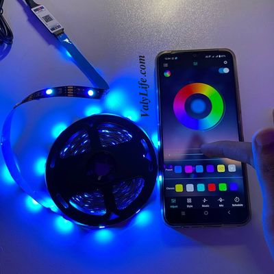 16 ft Strip light premium App Controler + Sound Sensor_img_3