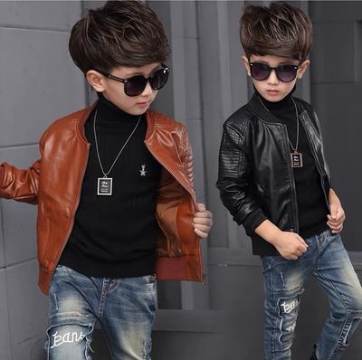 Kids Stylish Winter Leather Jacket (2 to 7 years) for yours ANGEL_img_0