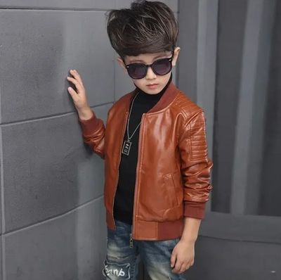 Kids Stylish Winter Leather Jacket (2 to 7 years) for yours ANGEL_img_2