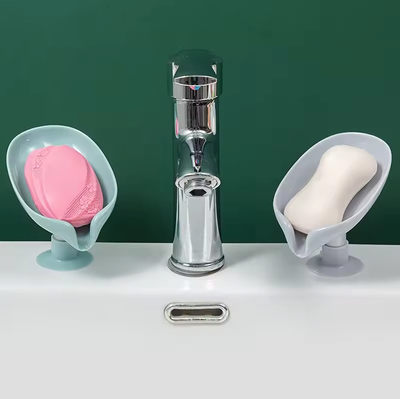 Portable Anti-slip Soap Holder Leaf Shape - লিফ শেইপ পোর্টেবল সোপ হোল্ডার
