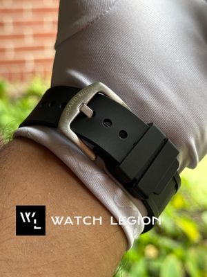 RICHARD MILLE METAL WHITE CASE BLACK BELT_img_5