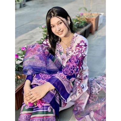 Ready Made Pure dubai silk Digital Print Three Piece_img_0