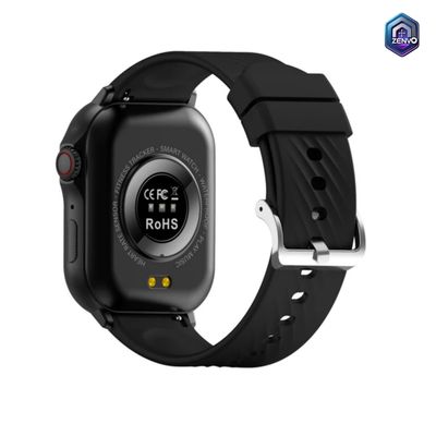 COLMI P82 Bluetooth Calling Smart Watch with Built-in GPS – Black_img_3