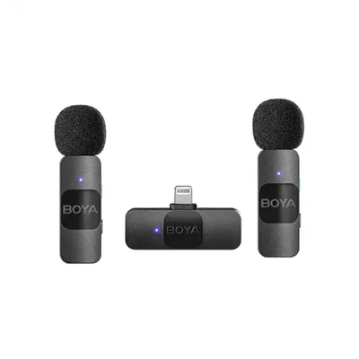 BOYA BY-V2 Ultracompact 2.4GHz Wireless Microphone System For IOS Device_img_0