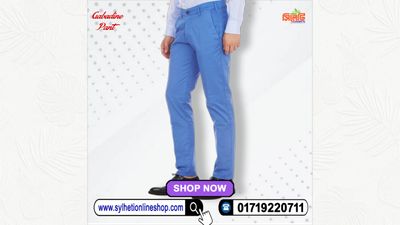 Men's -Original Gabadine Pant- Sky Blue_img_0