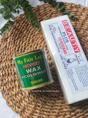 Honey Cold Wax + 80 Pieces Waxing Strips_img_0