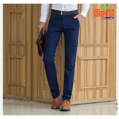 Men's Gabardine Pant (Navy Color)_img_2