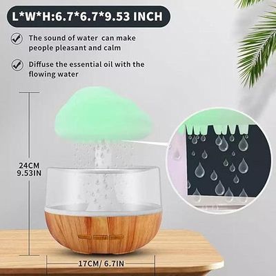 Rain Cloud Night Light Humidifier with Raining Water Drop Sound Oil Diffuser for Bedroom_img_6