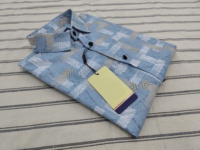 🧵 Pure Cotton Half Sleeve Printed Shirt for Men 👕_img_5