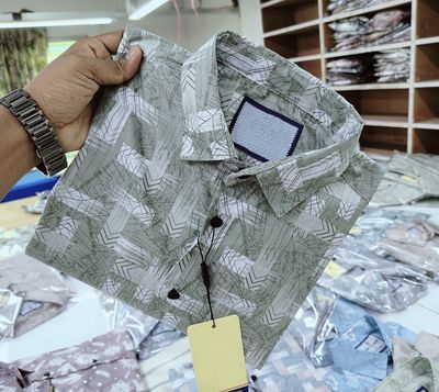 🧵 Pure Cotton Half Sleeve Printed Shirt for Men 👕_img_7