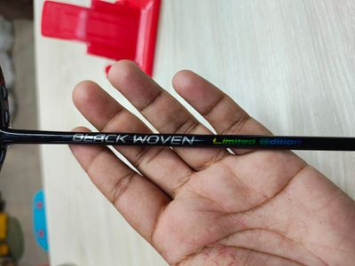Maxbolt Black Woven ( Ltd)  Badminton Rcaket_img_2