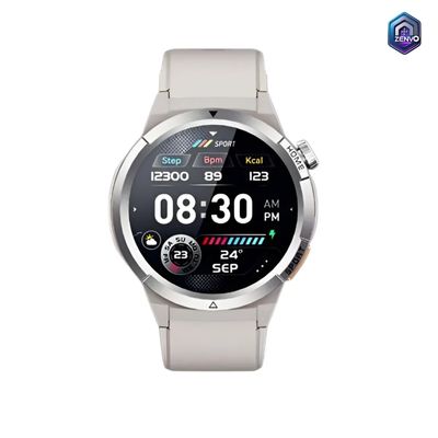 Qcy Active GX Amoled Display Bluetooth Calling Smartwatch – Grey_img_0