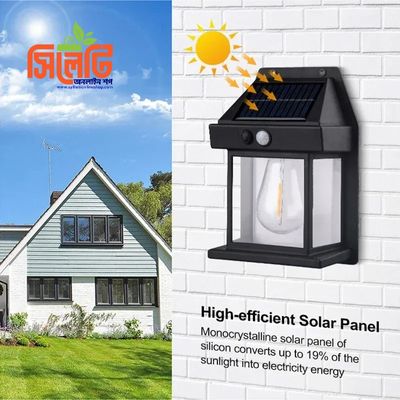 Outdoor Solar Wall Lamp Wall Light Villa Lighting Night Light_img_3