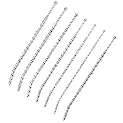 Male Urethral Penis Plug Dilator Ejaculation Delay Stainless Steel Long Size Dia 5/6/7/8/9/10 Mm Urethral Sounds Sex Toys Man_img_4