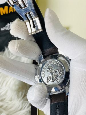 Omega speed master || Coffe strap_img_1