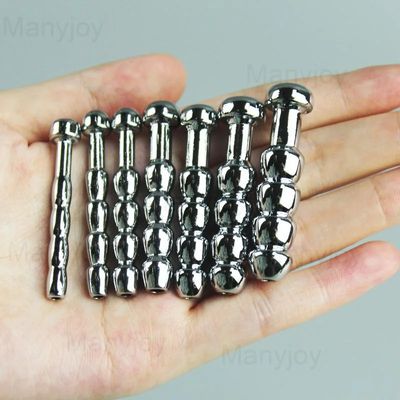 Stainless Steel Urethral Sound Catheter Penis Plug Male Masturbator Penis Inserts Stimulation Dilator Chastity Sex Toys for Men_img_0