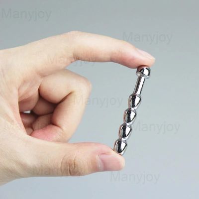 Stainless Steel Urethral Sound Catheter Penis Plug Male Masturbator Penis Inserts Stimulation Dilator Chastity Sex Toys for Men_img_4