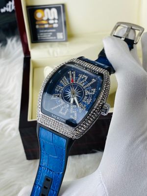 Frank Muller || Full stone |Blue Strap_img_1