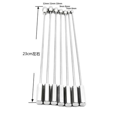 Male Urethral Dilator Metal Urethral Catheter Penis Plug Sounding Horse Eye Stimulation Adult Products Sex Toys for Men_img_2