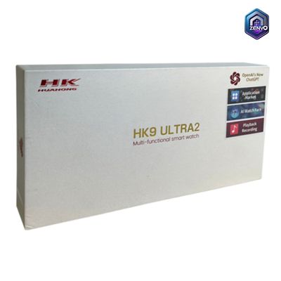 HK9 Ultra 2 AMOLED Smartwatch with ChatGPT- Orange Color_img_1