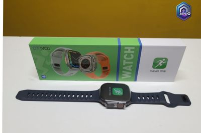DT NO.1 DT8 Ultra Smart Watch- Black Color_img_1