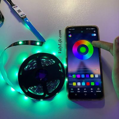 16 ft Strip light premium App Controler + Sound Sensor_img_0