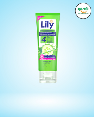 লিলি কিউকাম্বার ফেসওয়াশ ১০০ মিলি।Lily Cucumber Facewash 100ml_img_0