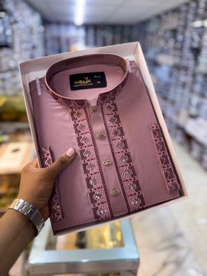 PREMIUM EMBROIDERY PANJABI || 🩵✨_img_3