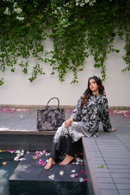 2Pis Co-ord Digital Floral Printed