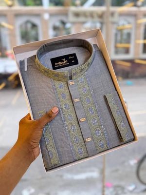 PREMIUM EMBROIDERY PANJABI || 🩵✨_img_2