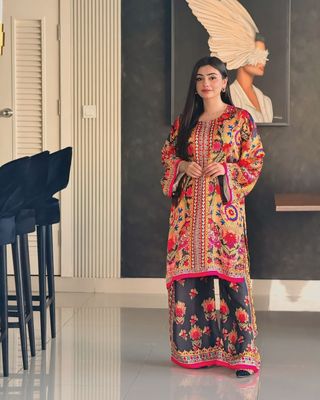 2PIS CO-ORD DIGITAL FLORAL PRINTED_img_2