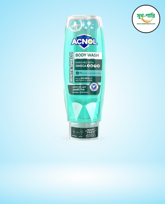 অ্যাকনল বডি ওয়াশ – হোয়াইট শিল্ড ২৫০ মিলি।।Acnol Body Wash – White Shield 250 ml_img_0