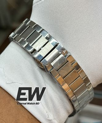 OMEGA AUTOMATIC SPEED MASTER CHAIN GREEN DIAL_img_2