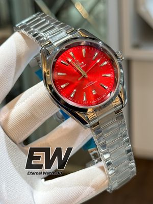 OMEGA AUTOMATIC SPEED MASTER CHAIN RED DIAL_img_0