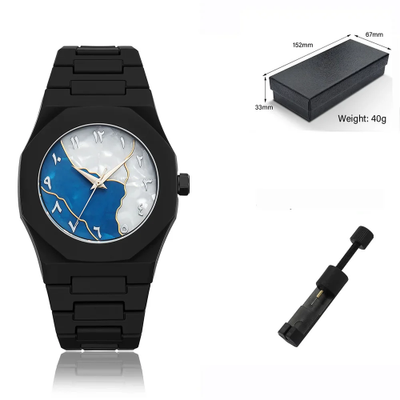 Aura watch 2025 New Arabic Aura Watch ( multi colour dial) Modern Creative Design (Chain cutter + Box free)_img_3