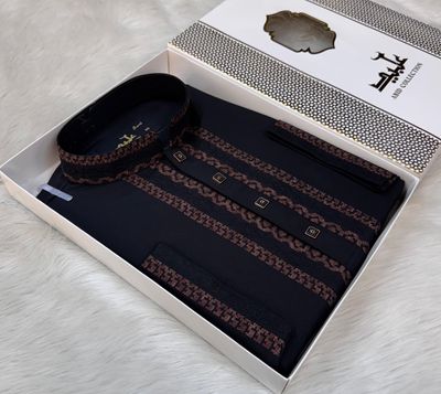 PREMIUM EMBROIDERY PANJABI || 🩵✨_img_1