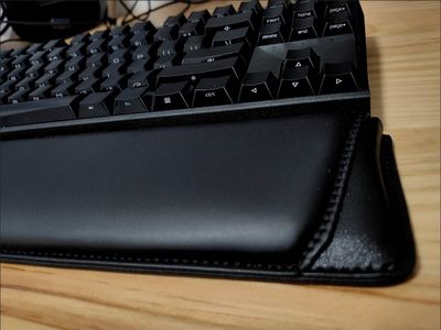 Artificial Leather Wrist Rest Pad For Keyboard_img_1