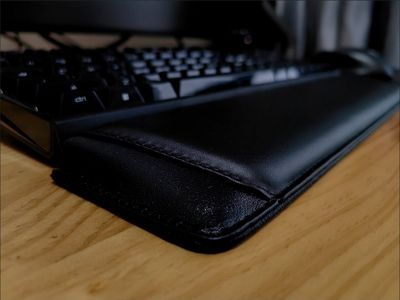 Artificial Leather Wrist Rest Pad For Keyboard_img_2
